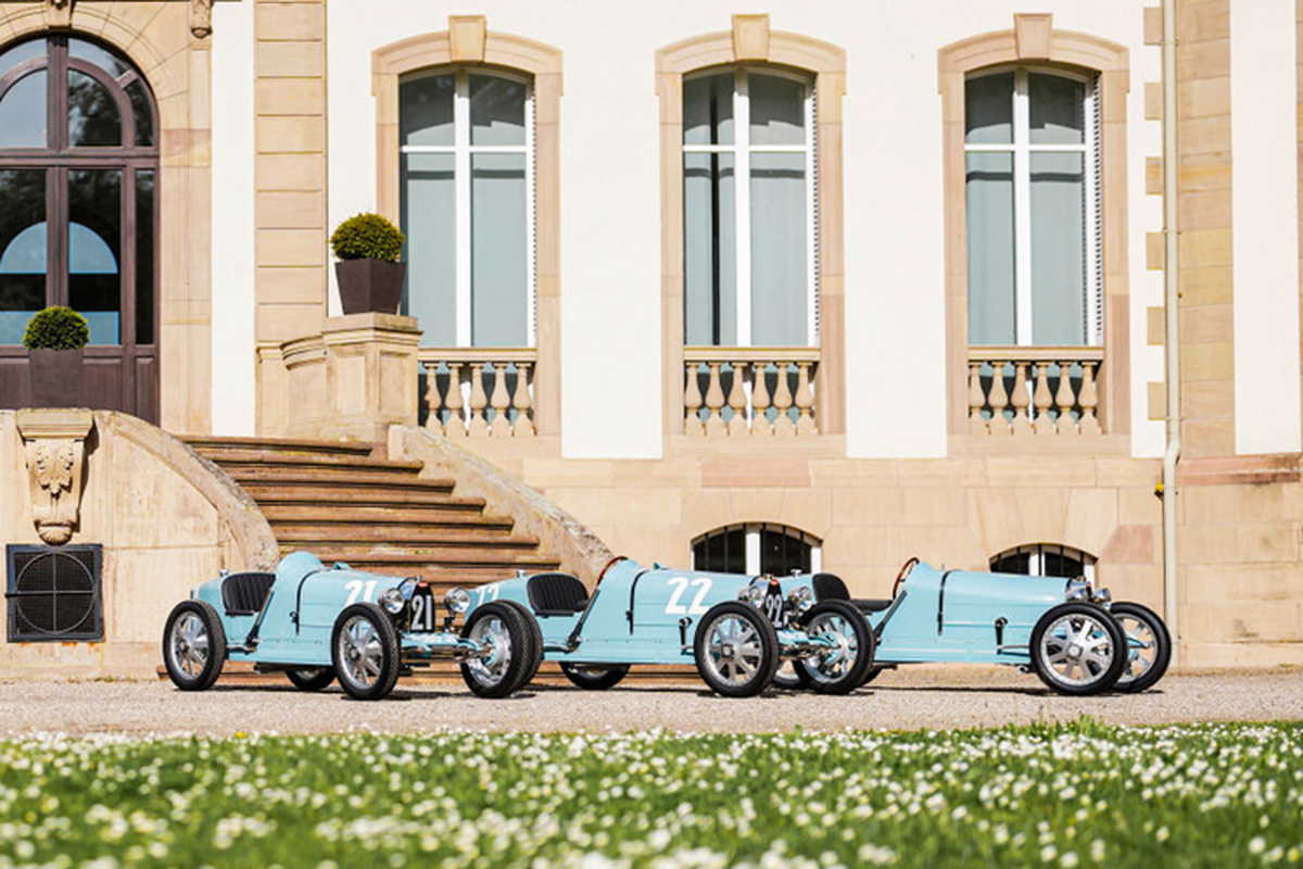 Bugatti Baby II Type 35 Centenary Edition dac biet cho dai gia 