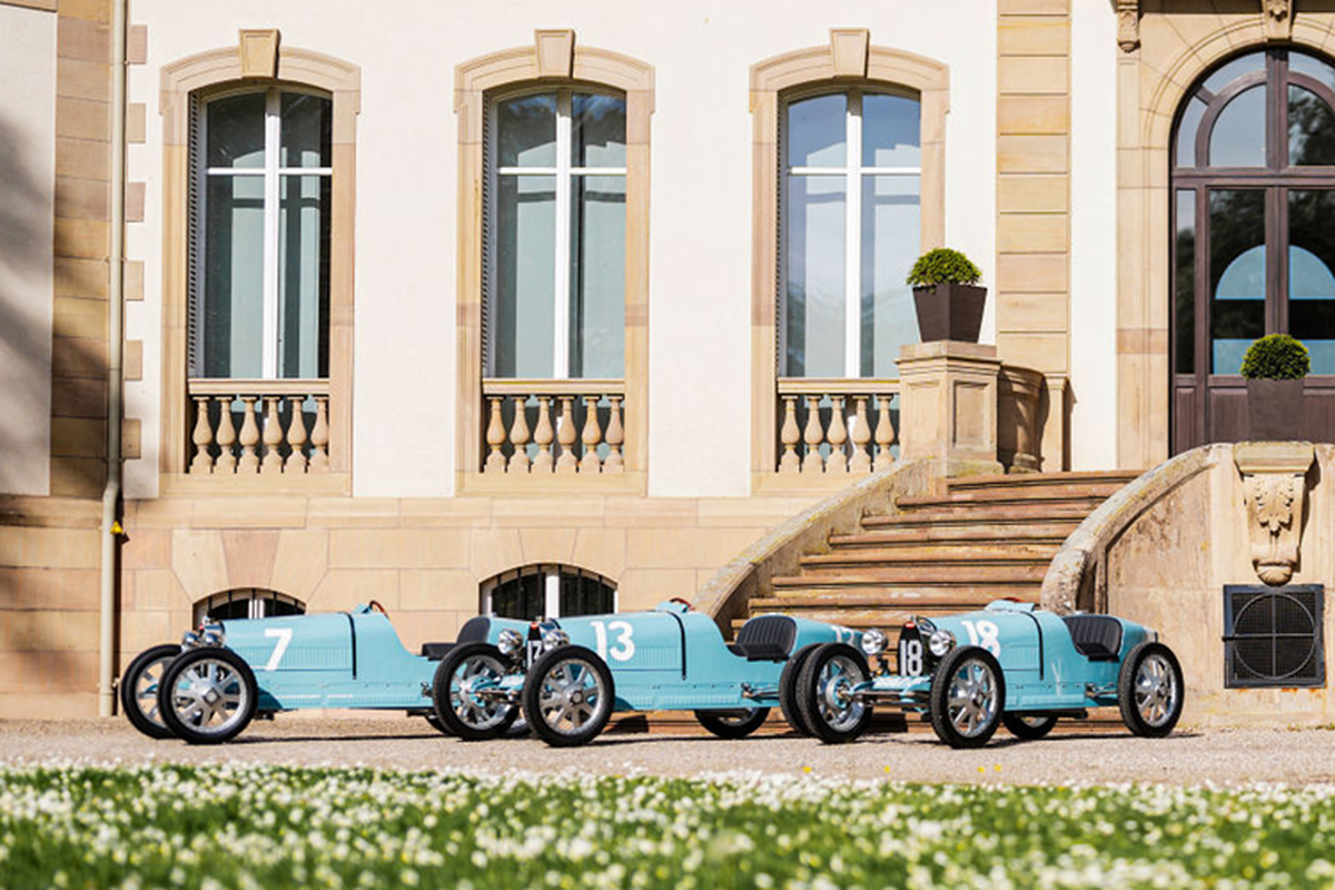 Bugatti Baby II Type 35 Centenary Edition dac biet cho dai gia 