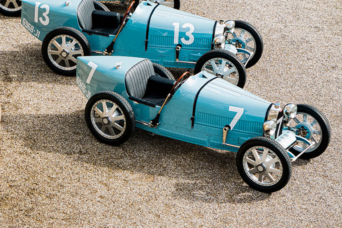 Bugatti Baby II Type 35 Centenary Edition dac biet cho dai gia 