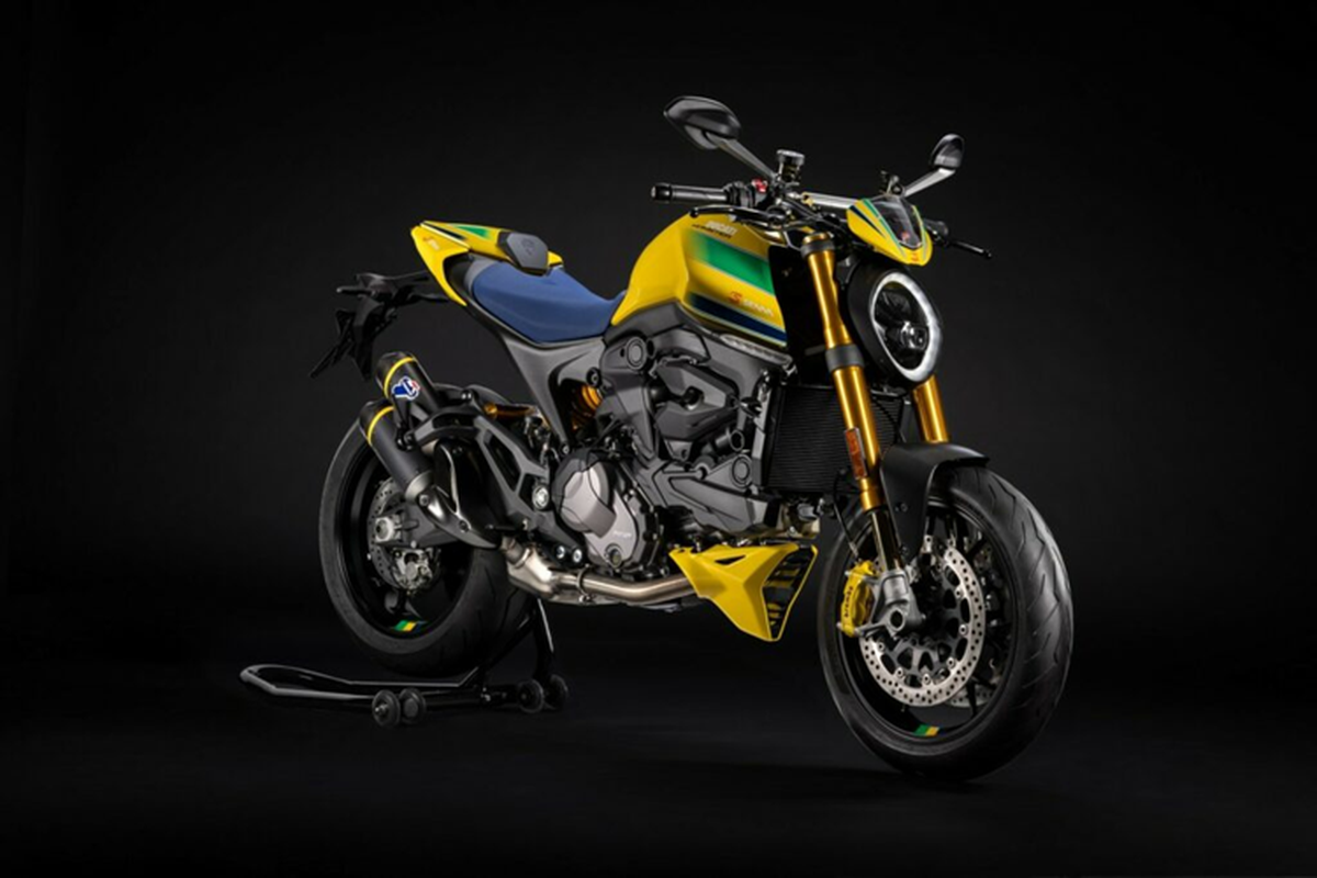 Ducati Monster Senna ban Ayrton Senna gioi han, tu 589 trieu dong