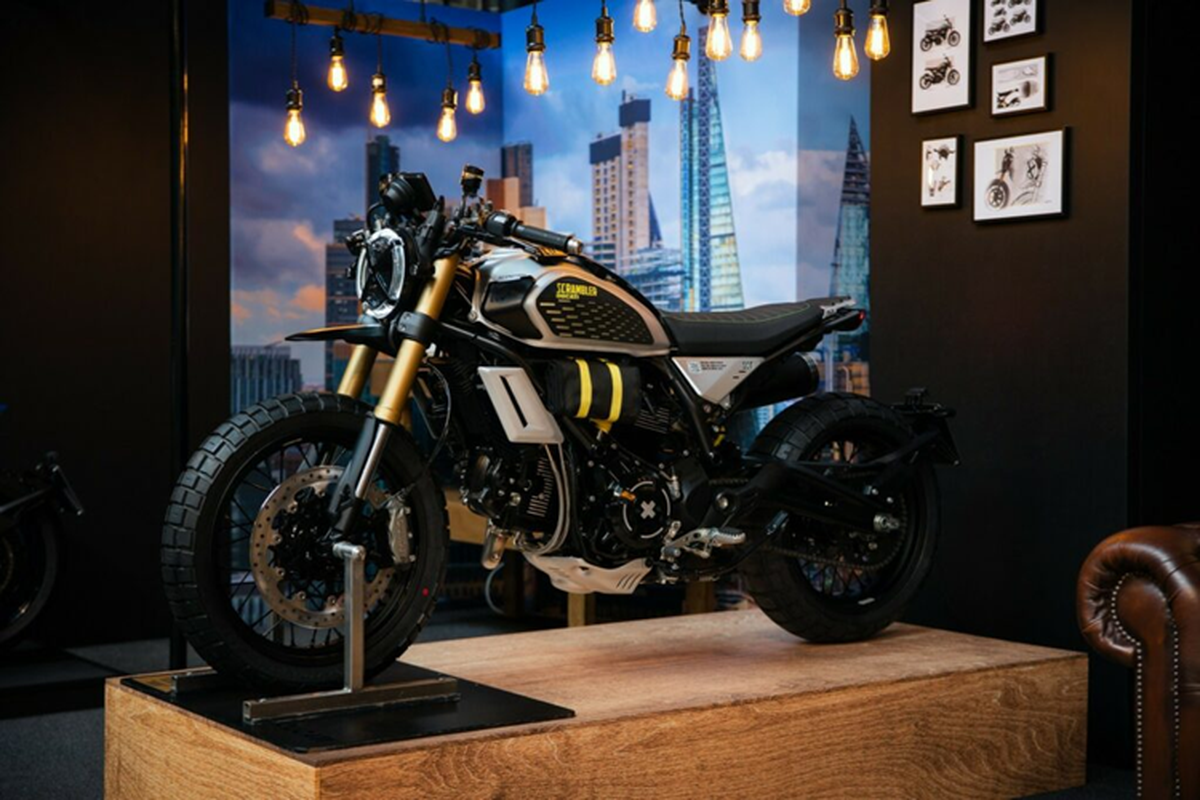 Ducati mang bo doi Scrambler den su kien London Bike Show 2024-Hinh-8