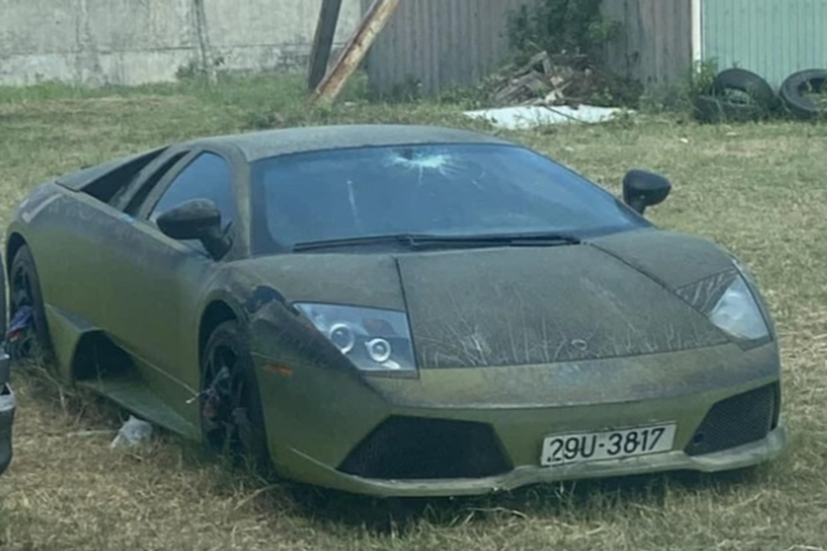 Lamborghini Murcielago LP640 tien ty bi bo xo toi 4 nam o Quang Binh