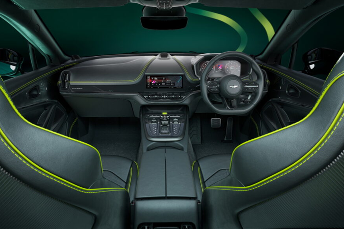 Aston Martin DBX707 AMR24 Edition - sieu SUV dam chat xe ho tro F1-Hinh-4