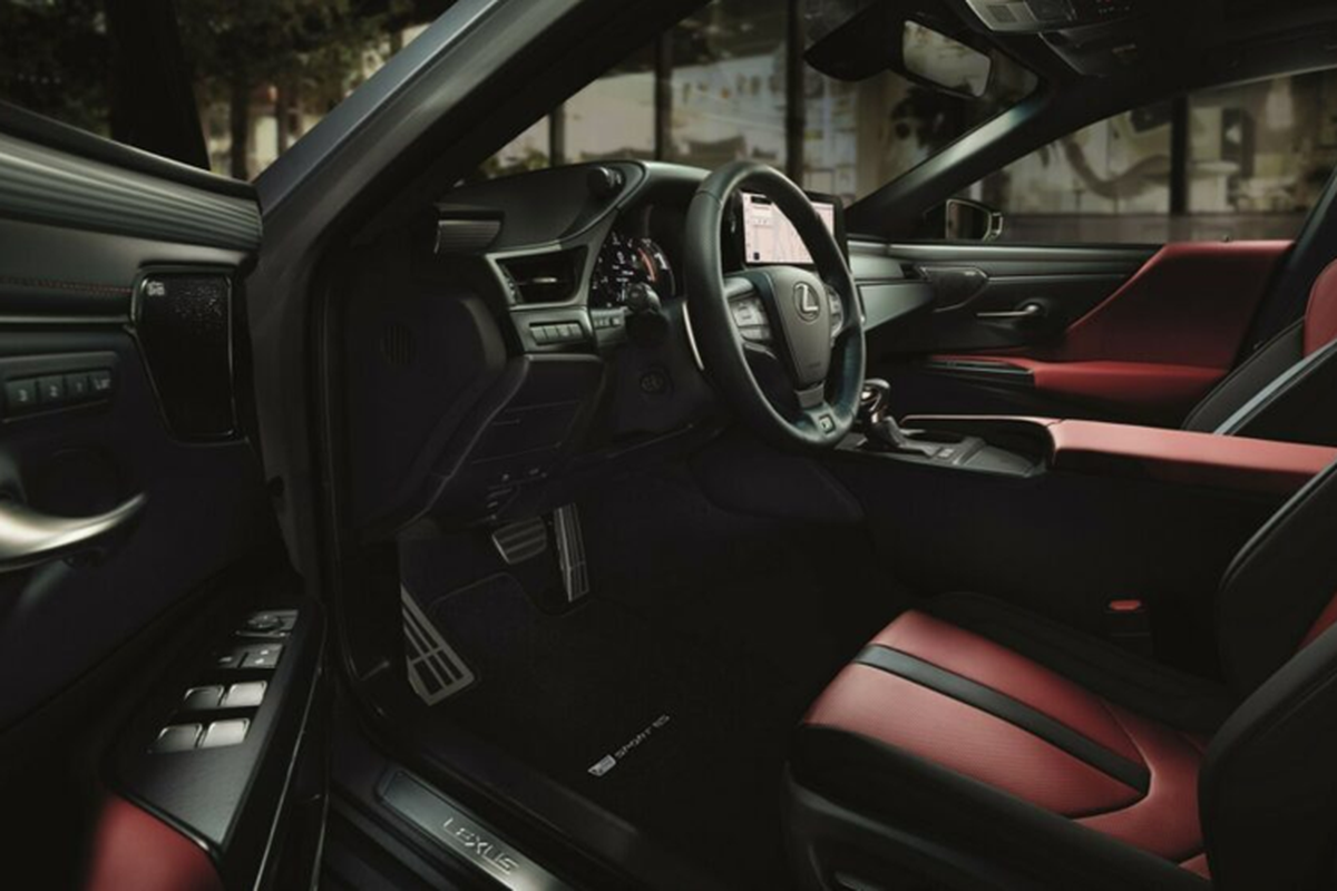 Lexus ES 2025 ra mat phien ban doc dao Black Line Special Edition-Hinh-3