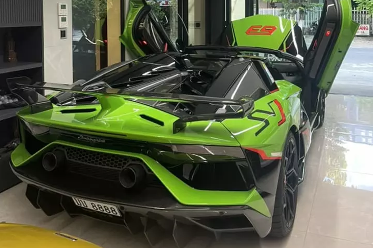 Dai gia Da Nang ban Lamborghini Aventador SVJ Roadster hon 20 ty?-Hinh-4