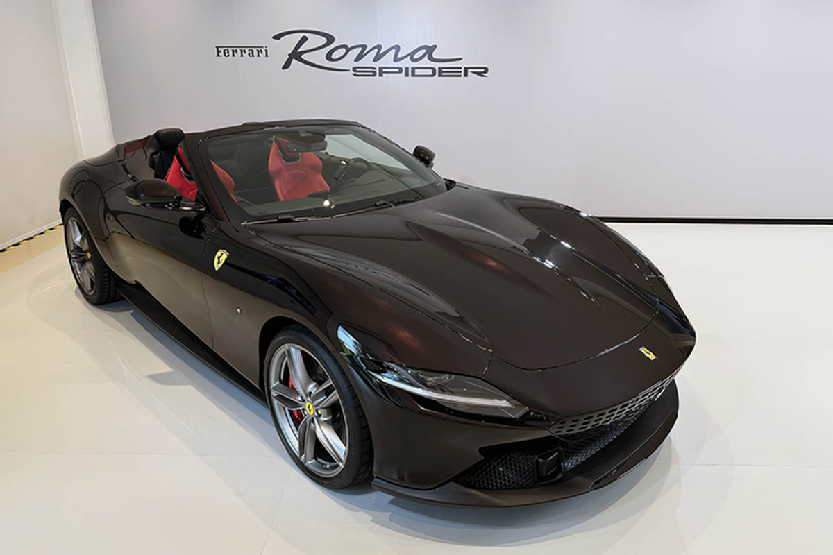 Ferrari Roma Spider 2024 mui tran “chao san” Viet Nam, tu 20 ty dong-Hinh-10