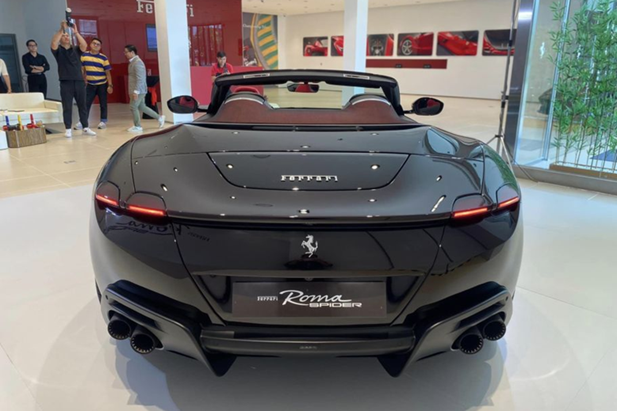 Ferrari Roma Spider 2024 mui tran “chao san” Viet Nam, tu 20 ty dong-Hinh-2