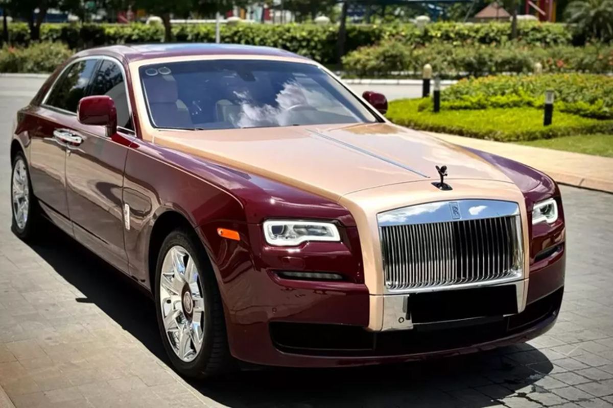 Rolls-Royce Ghost sieu sang cho dai gia, chay 14 nam ban hon 5 ty