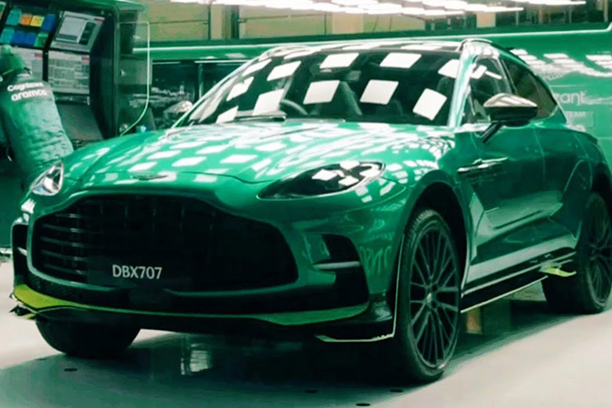 Aston Martin DBX707 AMR24 Edition - sieu SUV dam chat xe ho tro F1-Hinh-10