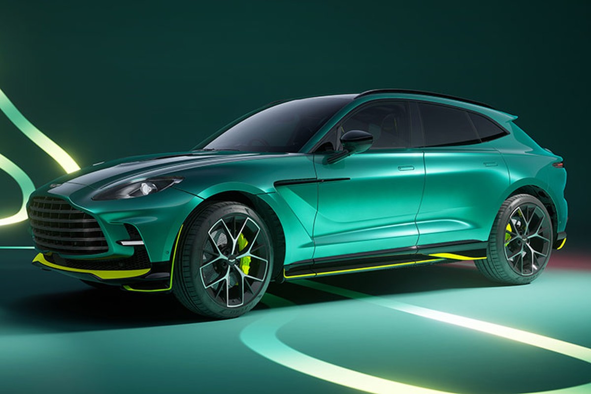 Aston Martin DBX707 AMR24 Edition - sieu SUV dam chat xe ho tro F1