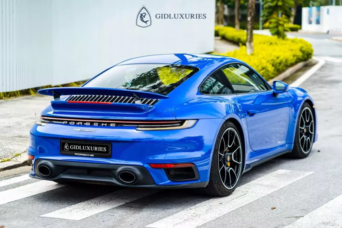 Porsche 911 Turbo S 992 sieu hiem tai Viet Nam xuat hien o Ha Noi-Hinh-8