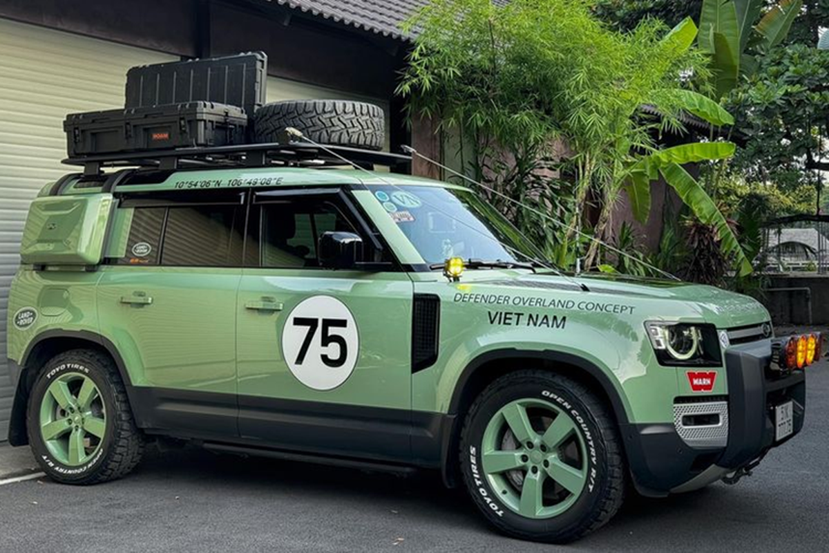 Land Rover Defender tien ty cua dai gia Viet sap 