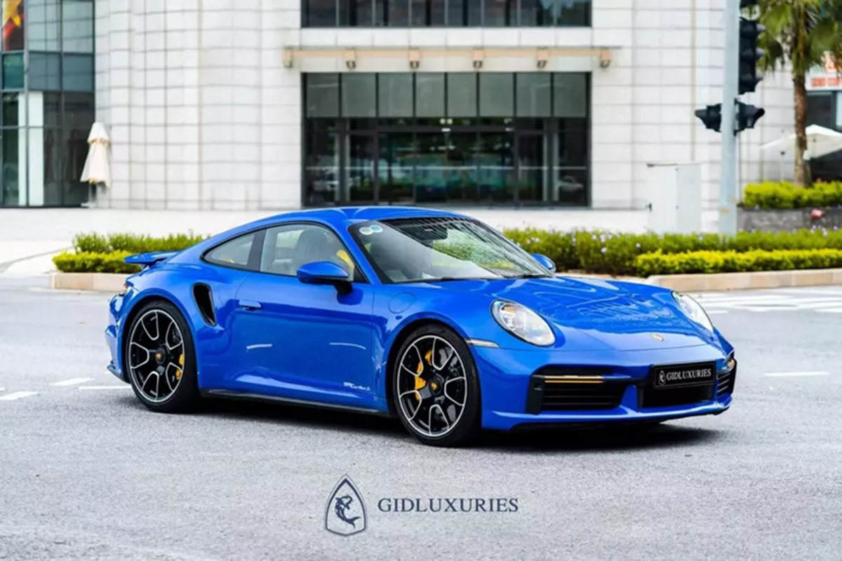 Porsche 911 Turbo S 992 “luot” duoc dai gia Ha Noi mua gan 13 ty