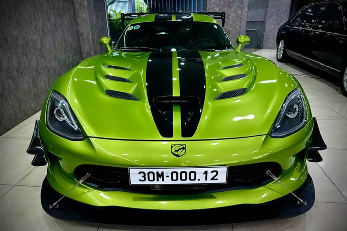 “Sieu ran” Dodge Viper ACR hon 20 ty, doc nhat Viet Nam co chu moi