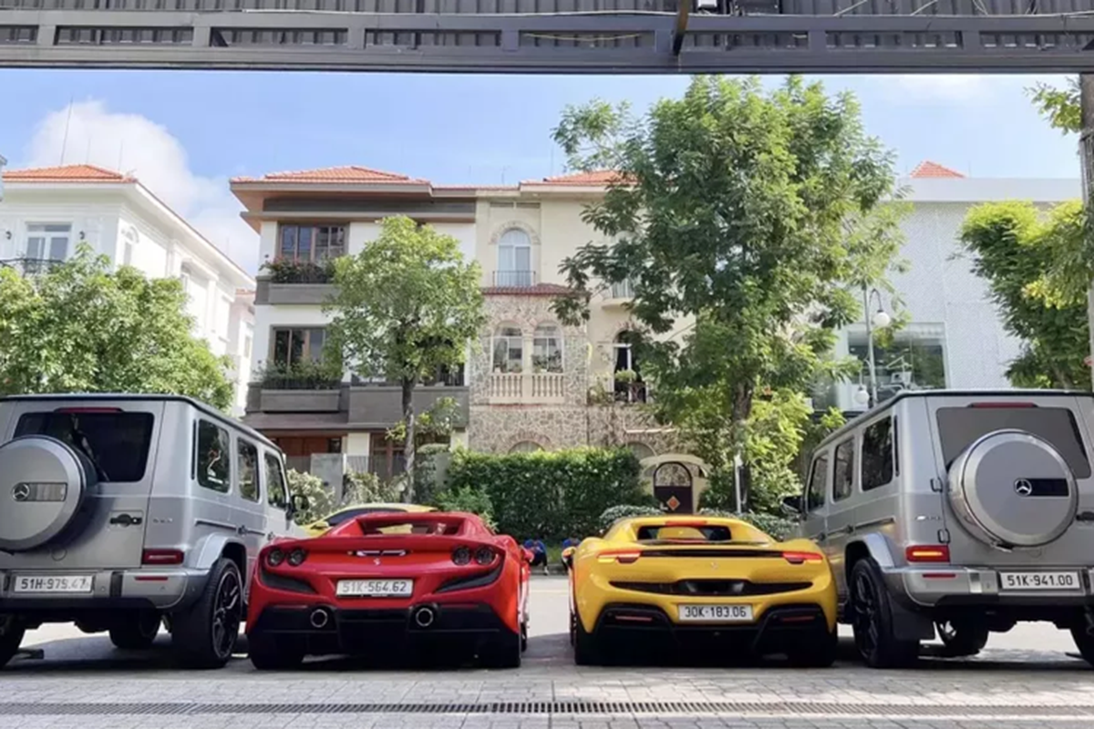 Ngam cap doi Ferrari gan 50 ty cung Mercedes-AMG G63 