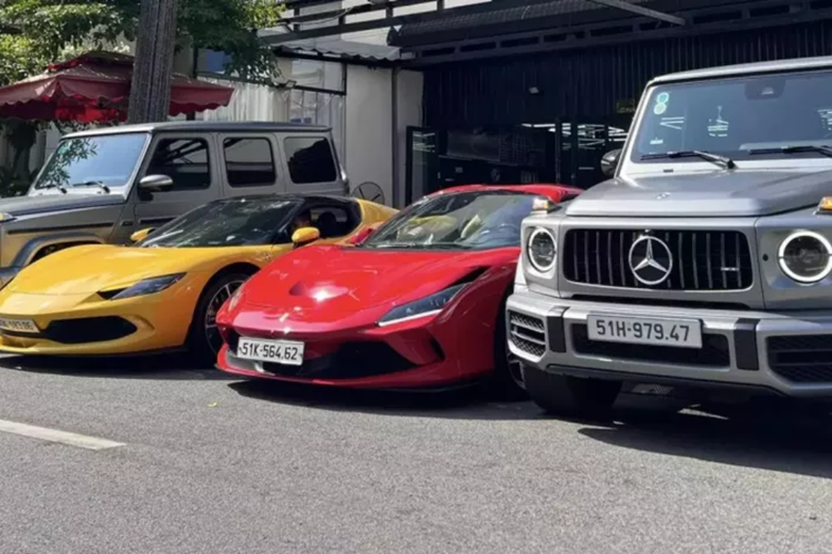 Ngam cap doi Ferrari gan 50 ty cung Mercedes-AMG G63 