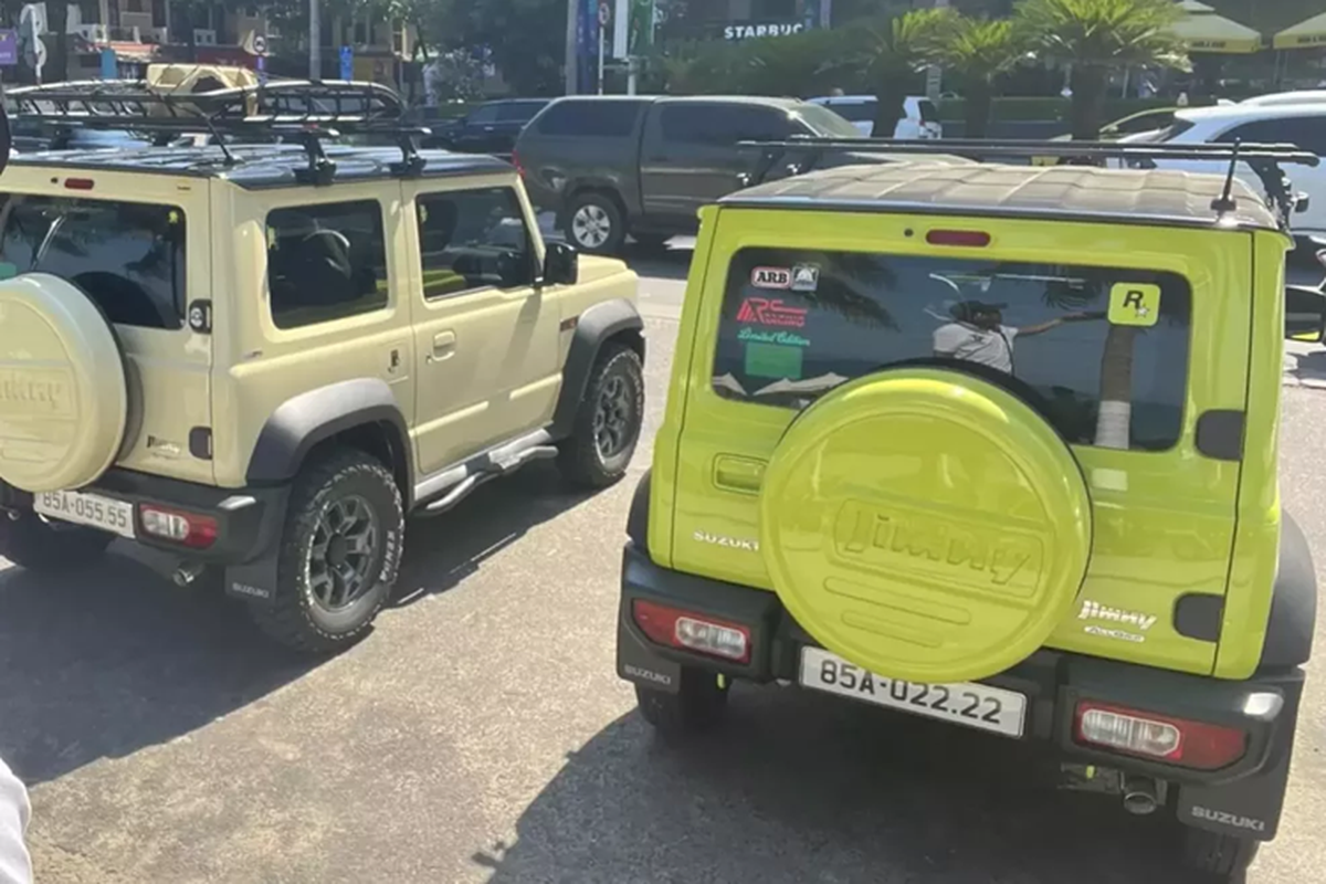 Dai gia Ninh Thuan so huu cap Suzuki Jimny 