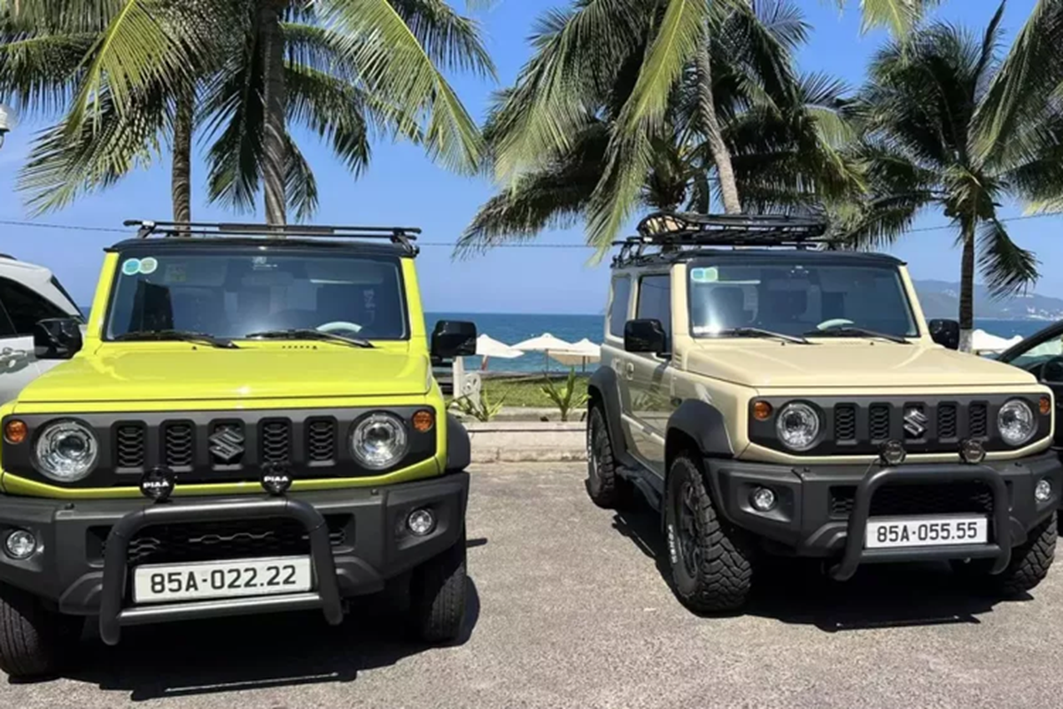 Dai gia Ninh Thuan so huu cap Suzuki Jimny 