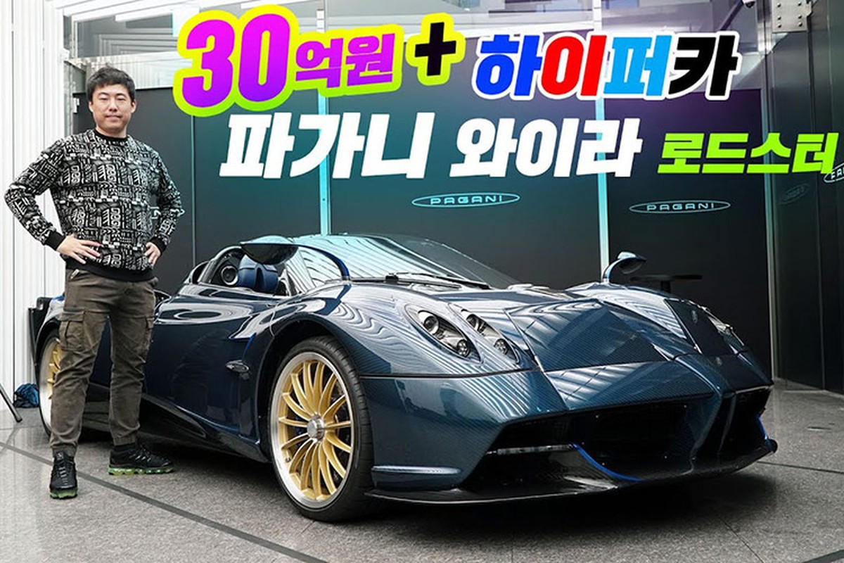 Pagani Huayra BC Roadster cua dai gia Han Quoc cap ben Viet Nam-Hinh-2