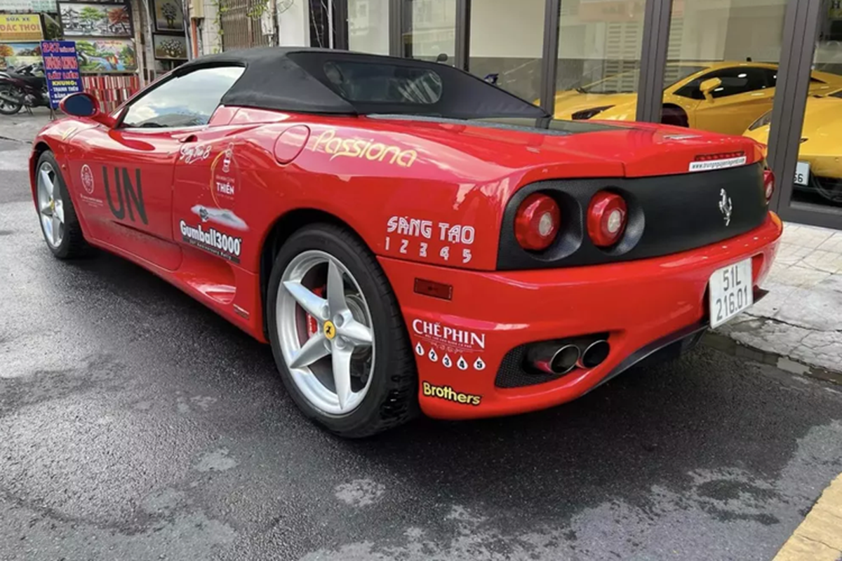 “Qua” Vu mang cap Ferrari 360 Spider tien ty toi Gumball 3000 2024-Hinh-4