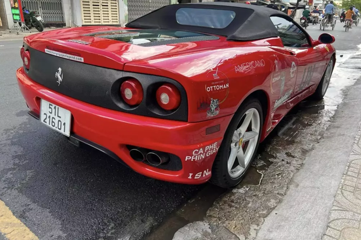 “Qua” Vu mang cap Ferrari 360 Spider tien ty toi Gumball 3000 2024-Hinh-5