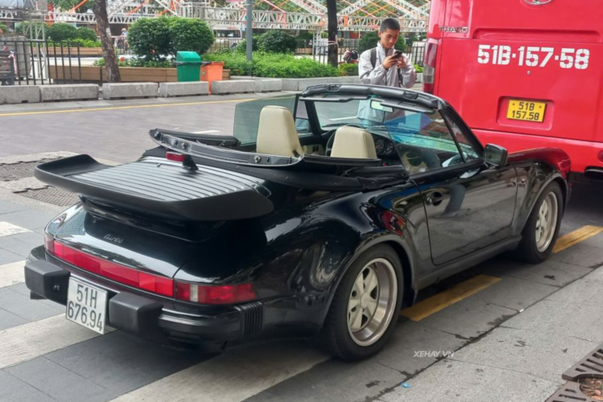 Ngam Porsche 930 Turbo Cabriolet 30 nam tuoi doc nhat Viet Nam-Hinh-7