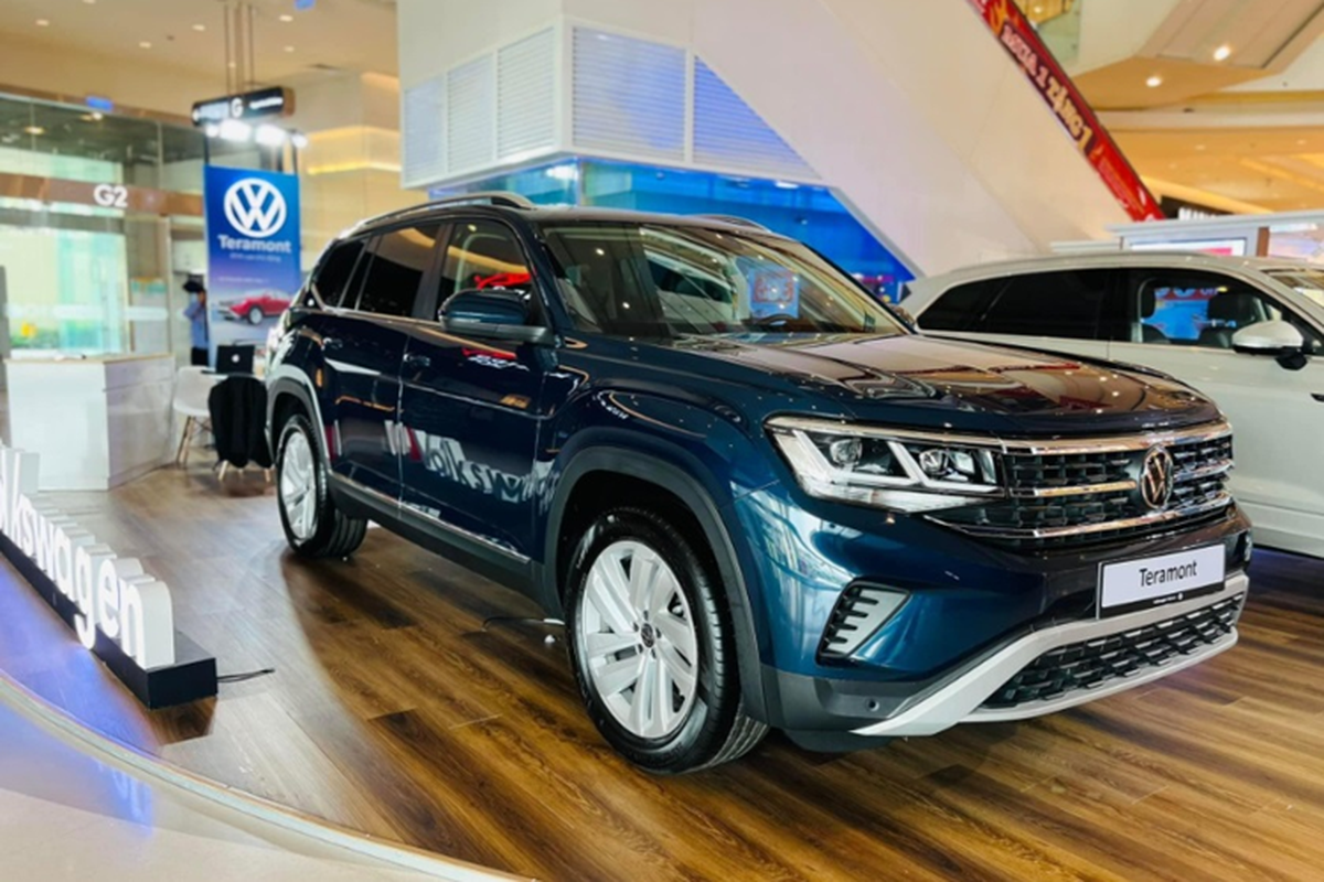 Volkswagen Teramont dang giam toi hon nua ty dong tai dai ly Viet