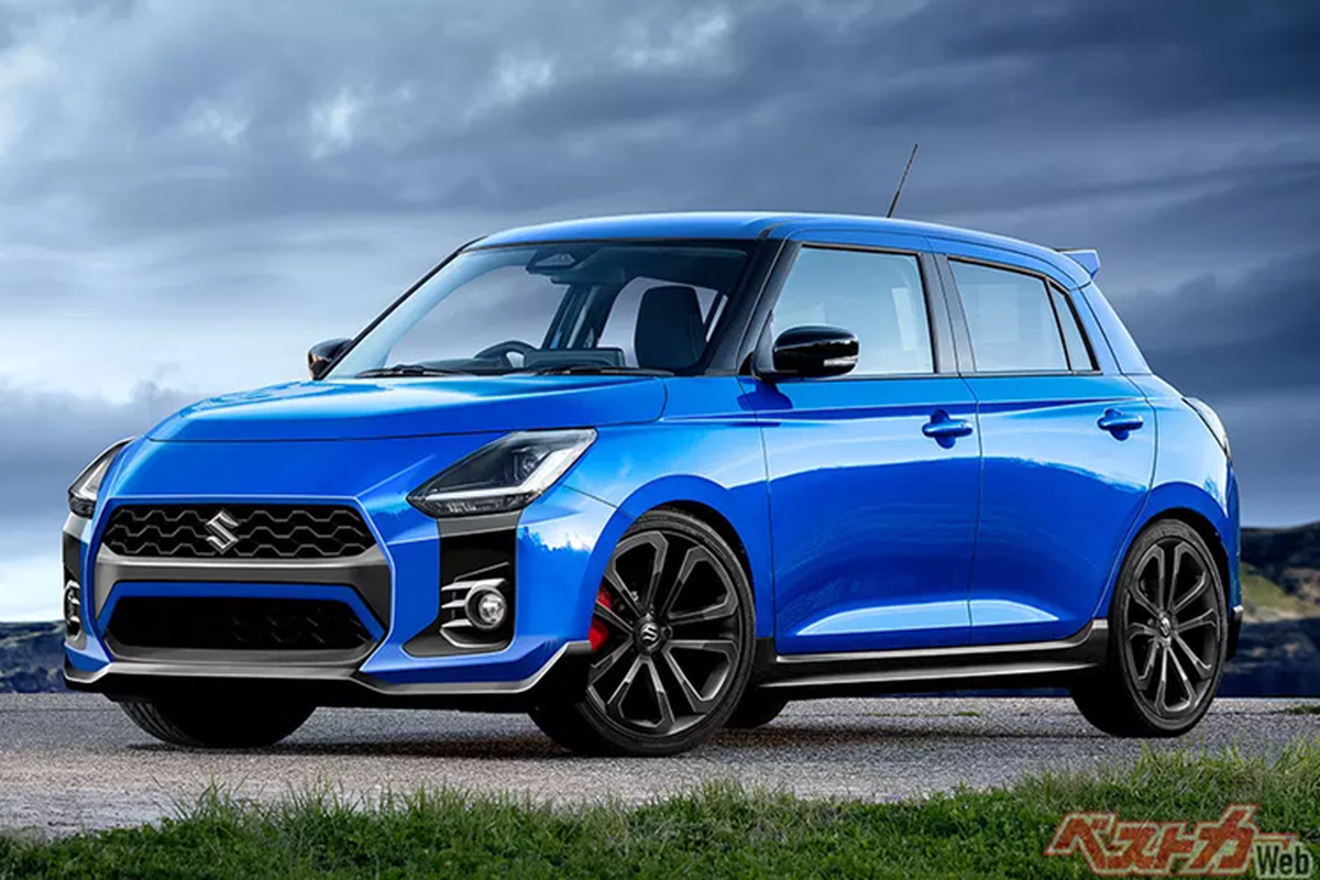 Suzuki Swift Sport hybrid 2025 tiet kiem xang lieu co ve Viet Nam?