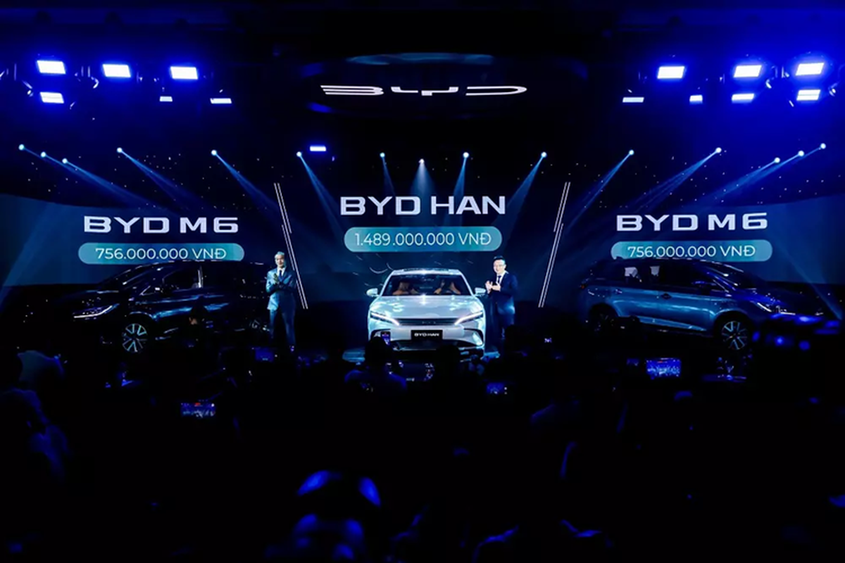 BYD Han 2025 can in Vietnam, 1.5 company diesel sedan