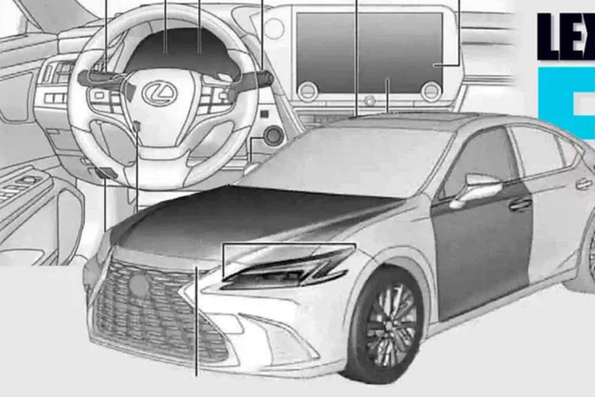 Lexus ES 2025 lo dien, 