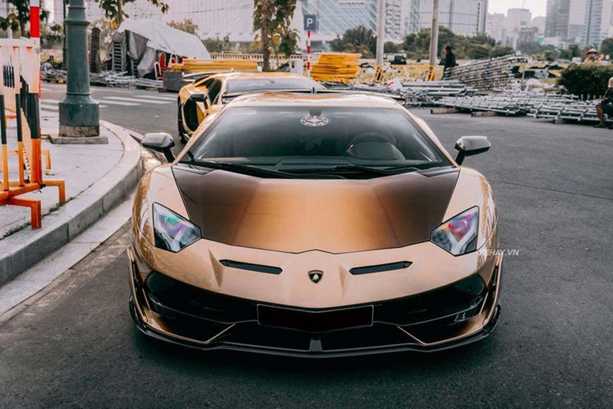 Ngam Lamborghini Aventador SVJ tien ty “cuc doc