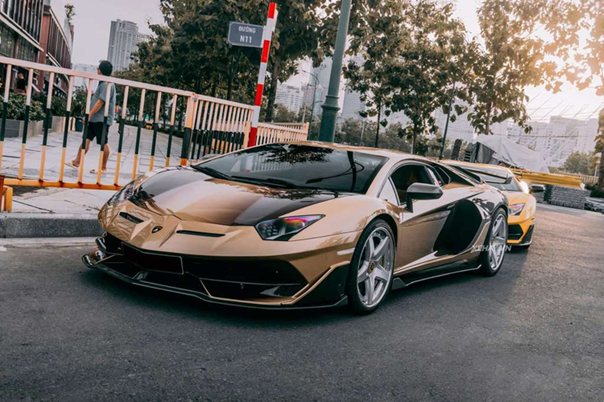 Ngam Lamborghini Aventador SVJ tien ty “cuc doc