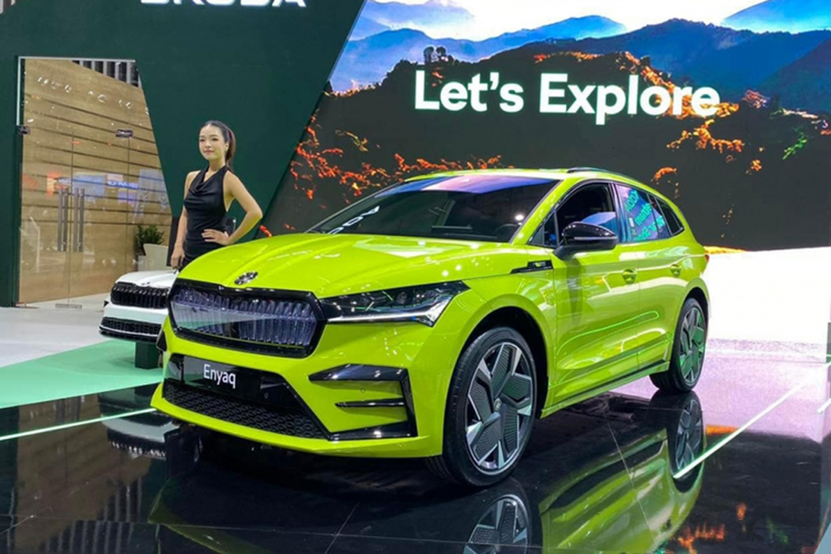 Skoda Enyaq iV chay 500 km/lan sac, sap lap rap tai Viet Nam-Hinh-10