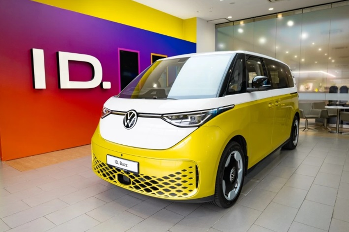 Volkswagen ID. Buzz - minivan dien hon 5,7 ty dong tai Singapore-Hinh-2