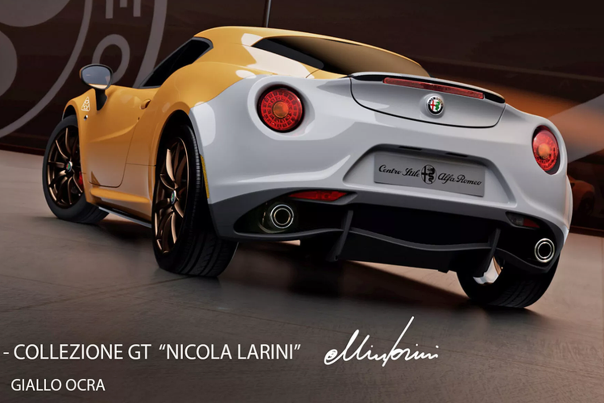 Ngam dan xe Alfa Romeo 4C Collezione GT 