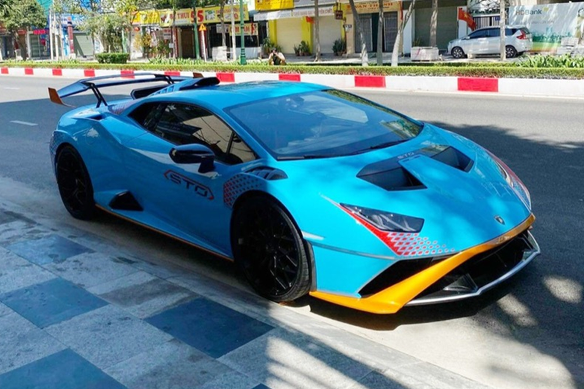 Lamborghini Huracan STO doc nhat Viet Nam tai Vung Tau tai xuat-Hinh-5