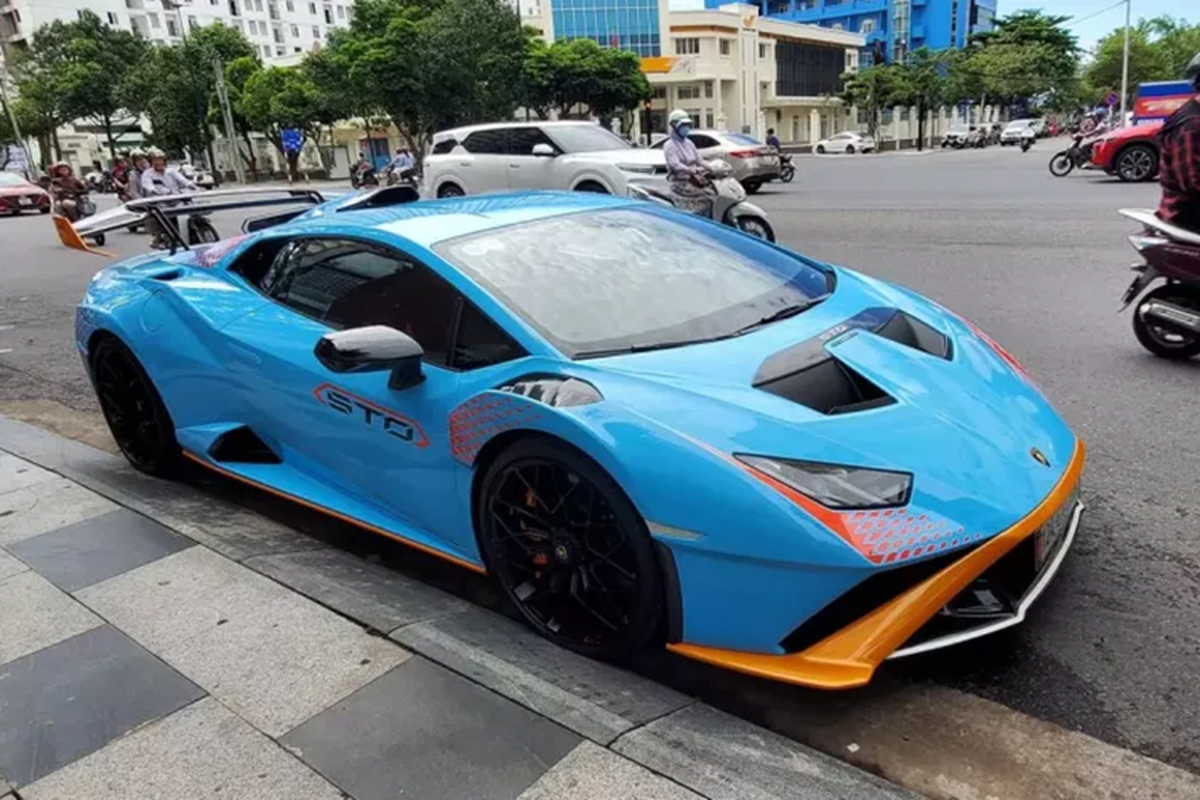 Lamborghini Huracan STO doc nhat Viet Nam tai Vung Tau tai xuat