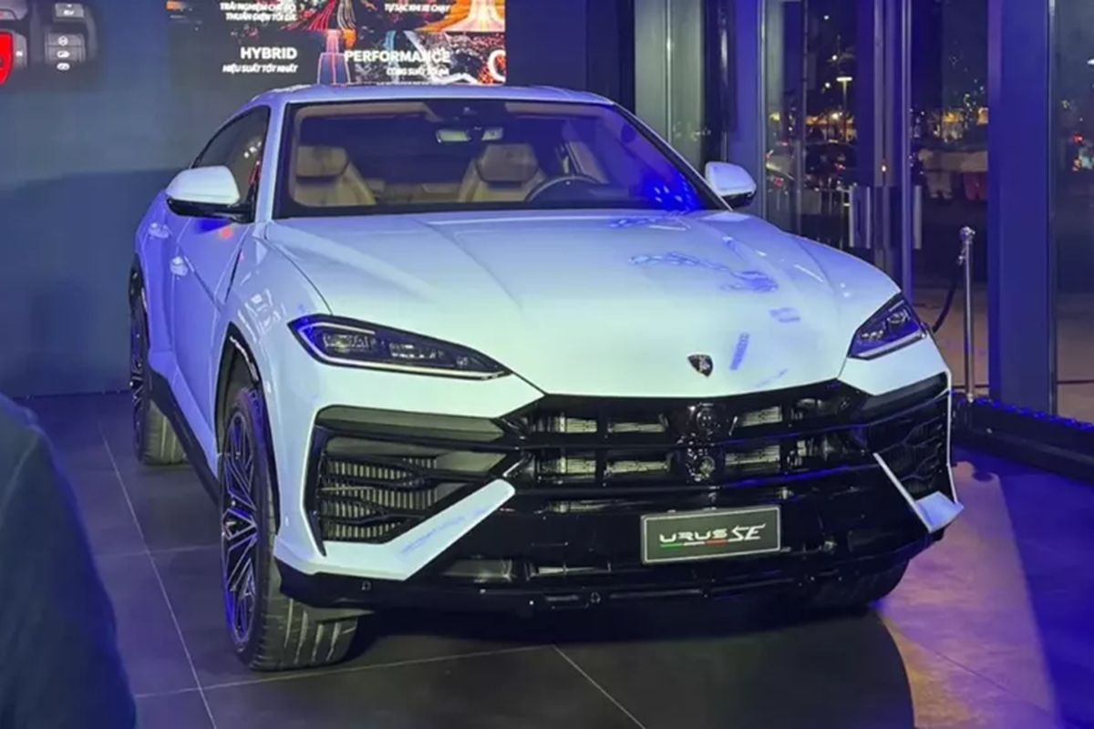 Sieu SUV Lamborghini Urus SE chi tu 14,79 ty dong tai Viet Nam