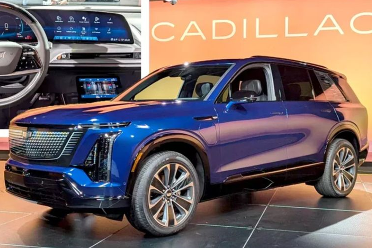 Cadillac Vistiq 2026 - CUV thuan dien 3 hang ghe khoang 2 ty dong