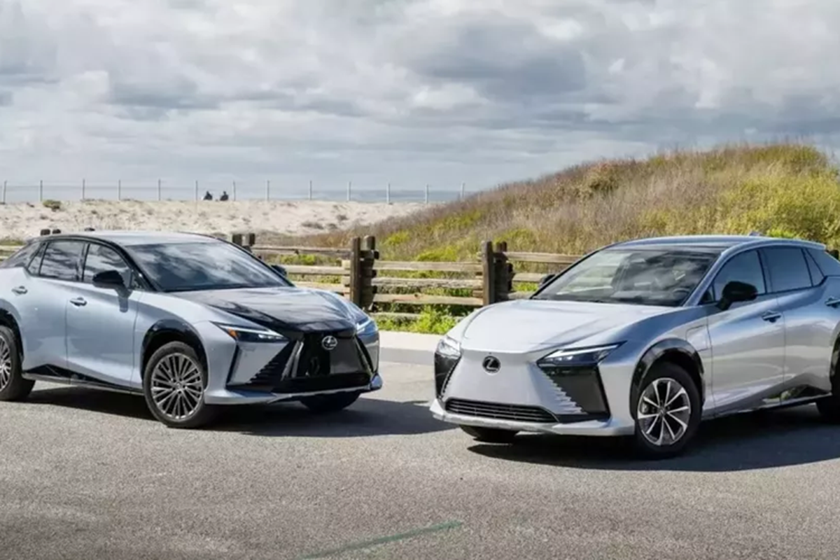 Lexus RZ 2025 - chiec Lexus EV 