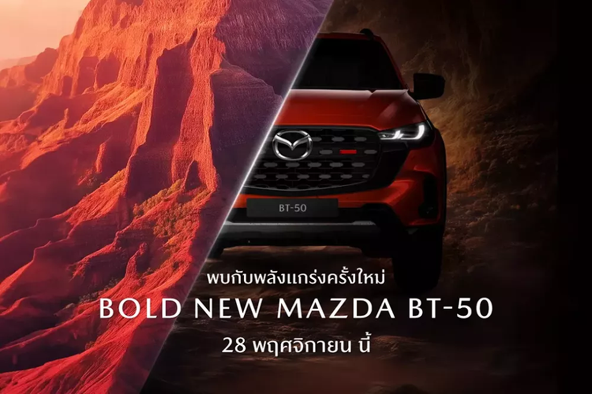 Mazda BT-50 2025 chot lich ra mat Thai Lan, cho ve Viet Nam