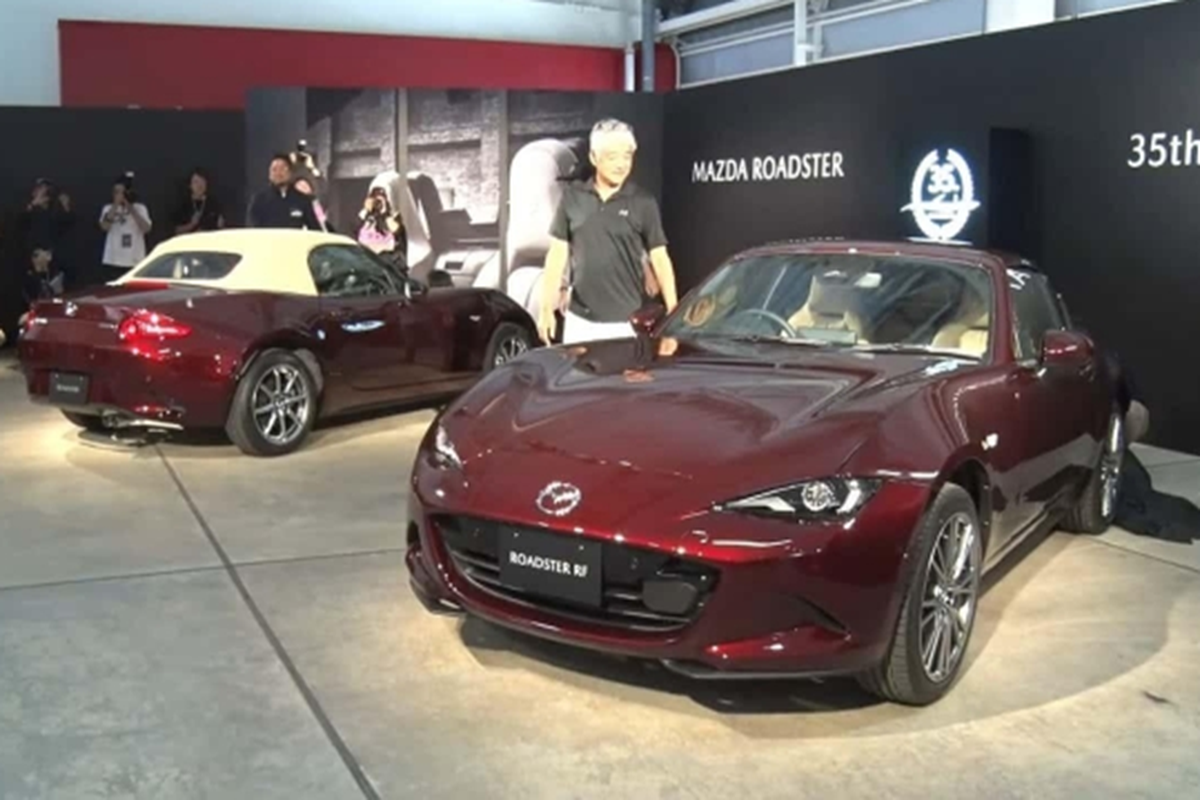 Mazda MX-5 Miata 2025 ban ky niem 35 nam, tu 29.330 USD-Hinh-9