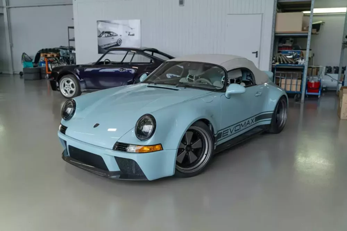 Ngam Porsche 911 Speedster cua huyen thoai bong chay Barry Bonds