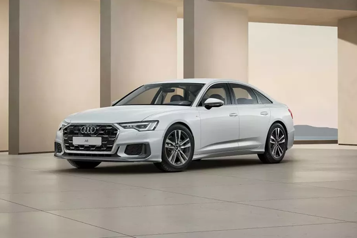 Can canh Audi A6 2025 ban tai Viet Nam, tu 2,3 ty dong