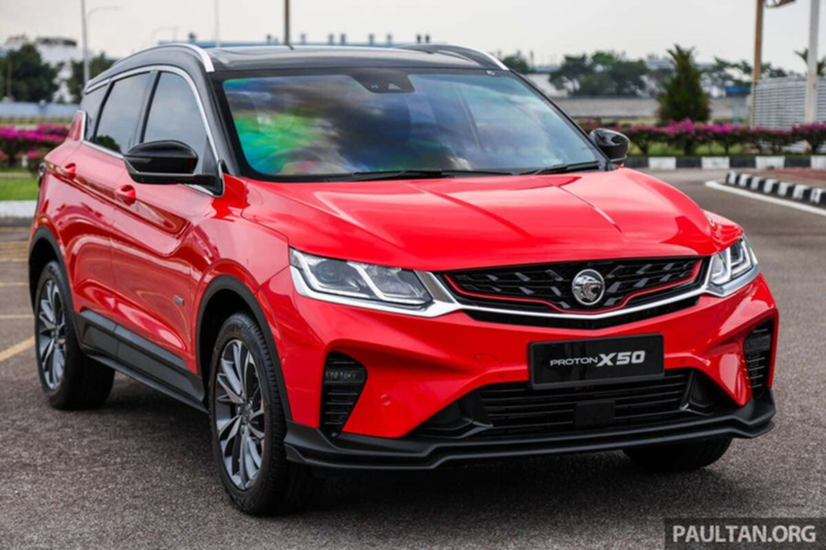 Proton Malaysia xuat khau lo 200 xe X50 dau tien sang Viet Nam