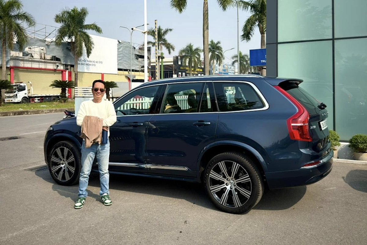 Volvo XC90 moi hon 4,3 ty ve nha vo chong Diva My Linh-Hinh-4