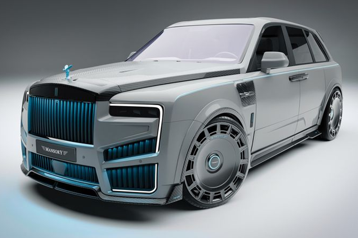 Ngam SUV sieu sang Rolls-Royce Cullinan Series II ham ho tu Mansory