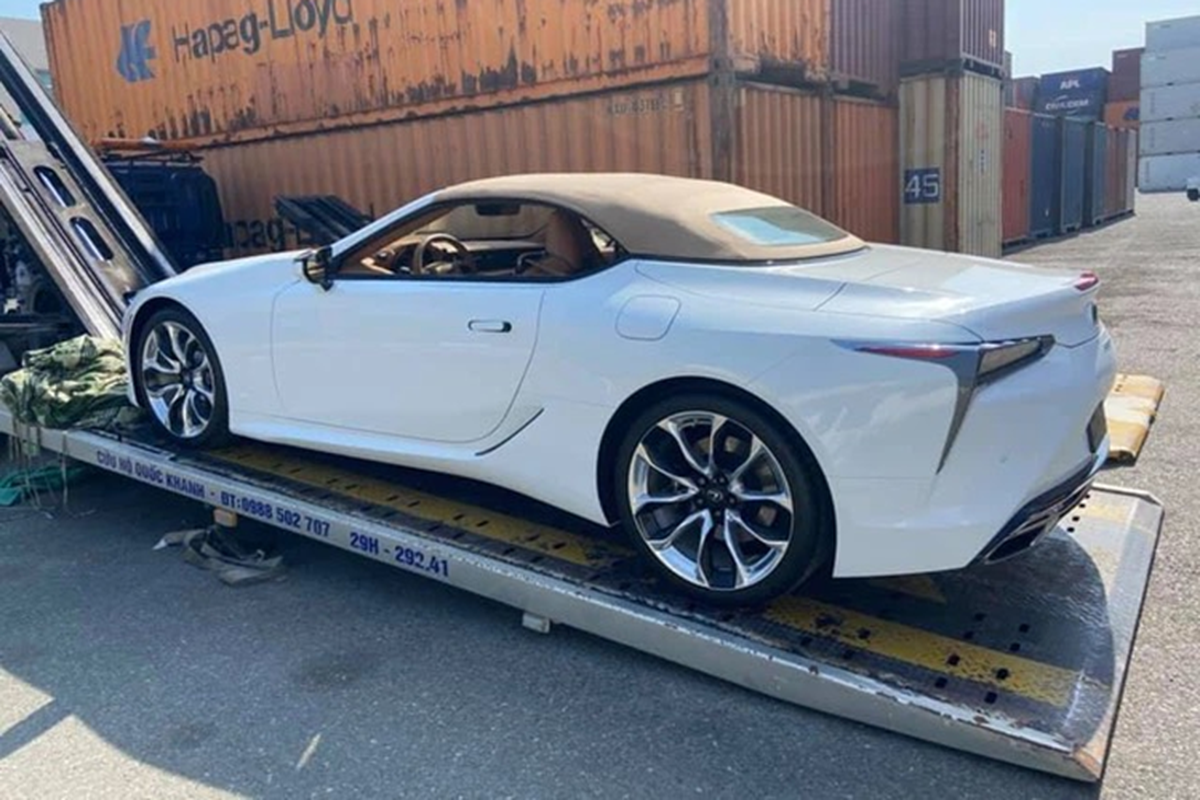 Lexus LC 500 Convertible hon 10 ty doc nhat Viet Nam 