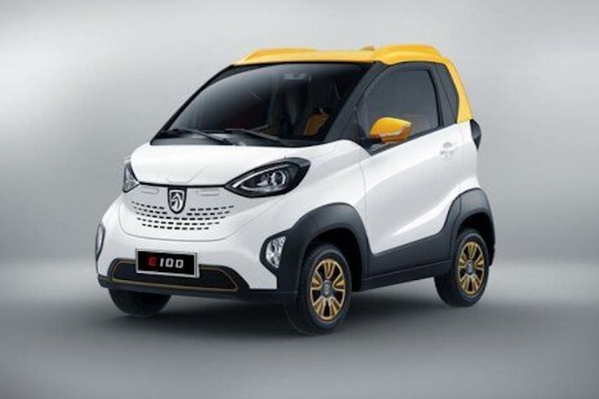 Baojun E100 - oto dien re nhu xe may gia 150 trieu co gi hay?-Hinh-3