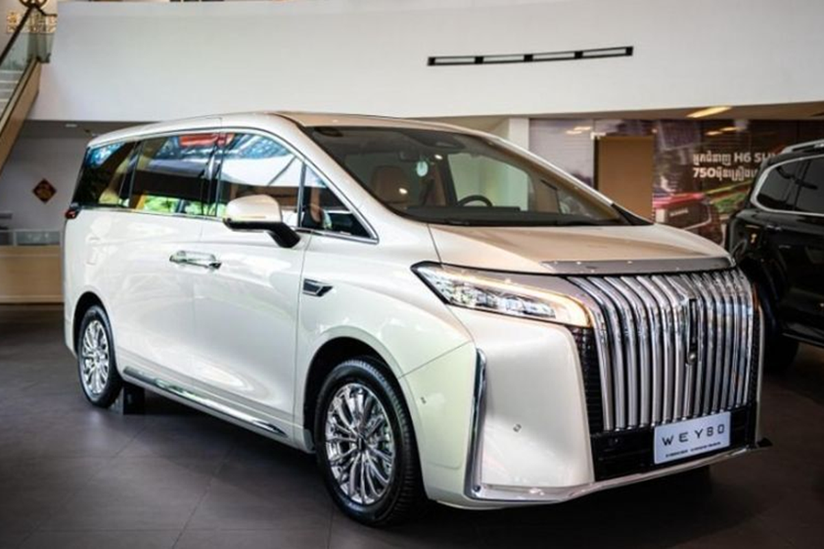 GWM Wey 80 - MPV hang sang sap ve Viet Nam dau Toyota Alphard